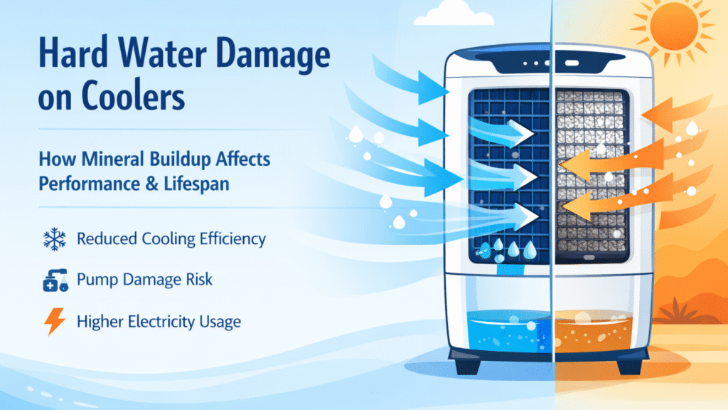 Hard Water Damage on Coolers